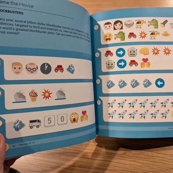 Puzzle Book Bundle - Mind Games and Emoji Puzzles - Picture 5 of 9